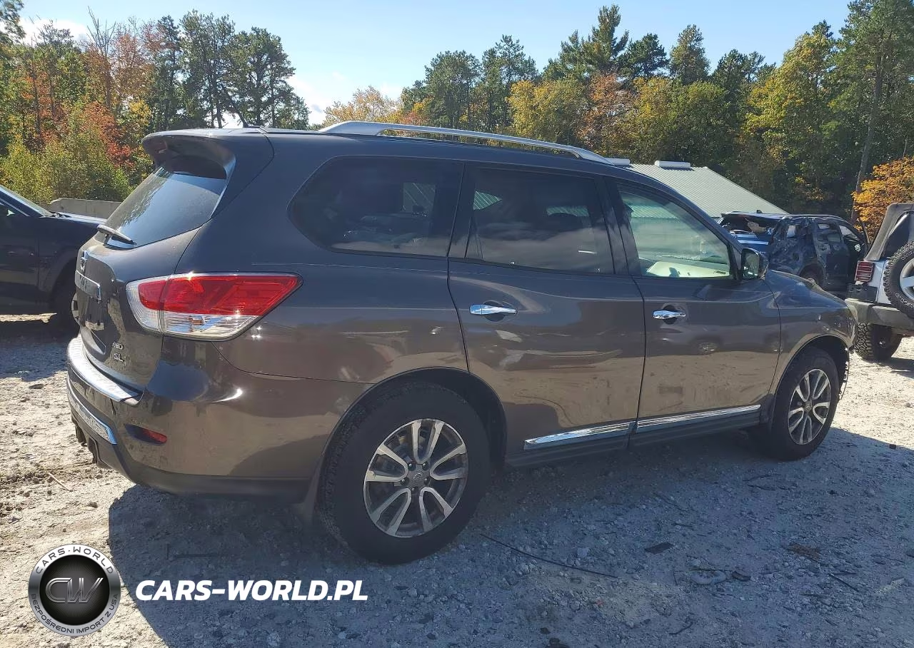 2015 Nissan Pathfinder Sl VIN:5N1AR2MM9FC624661 - 3
