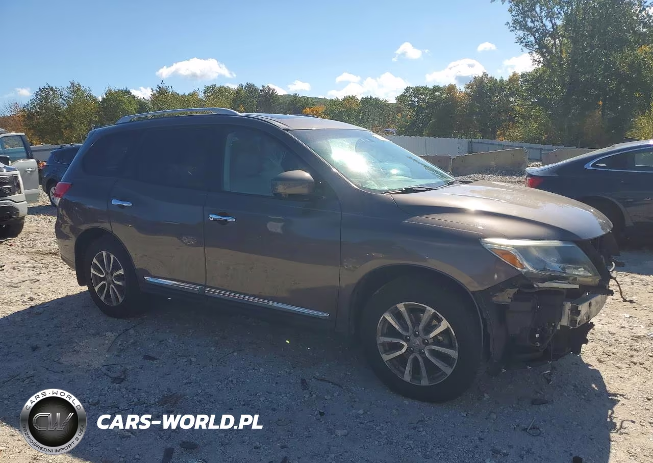 2015 Nissan Pathfinder Sl VIN:5N1AR2MM9FC624661 - 4