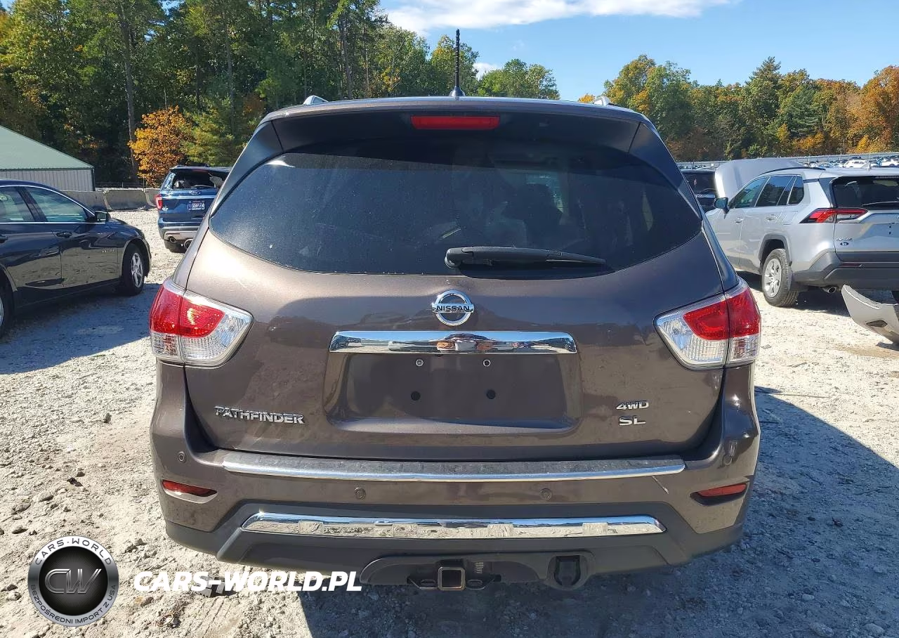 2015 Nissan Pathfinder Sl VIN:5N1AR2MM9FC624661 - 6