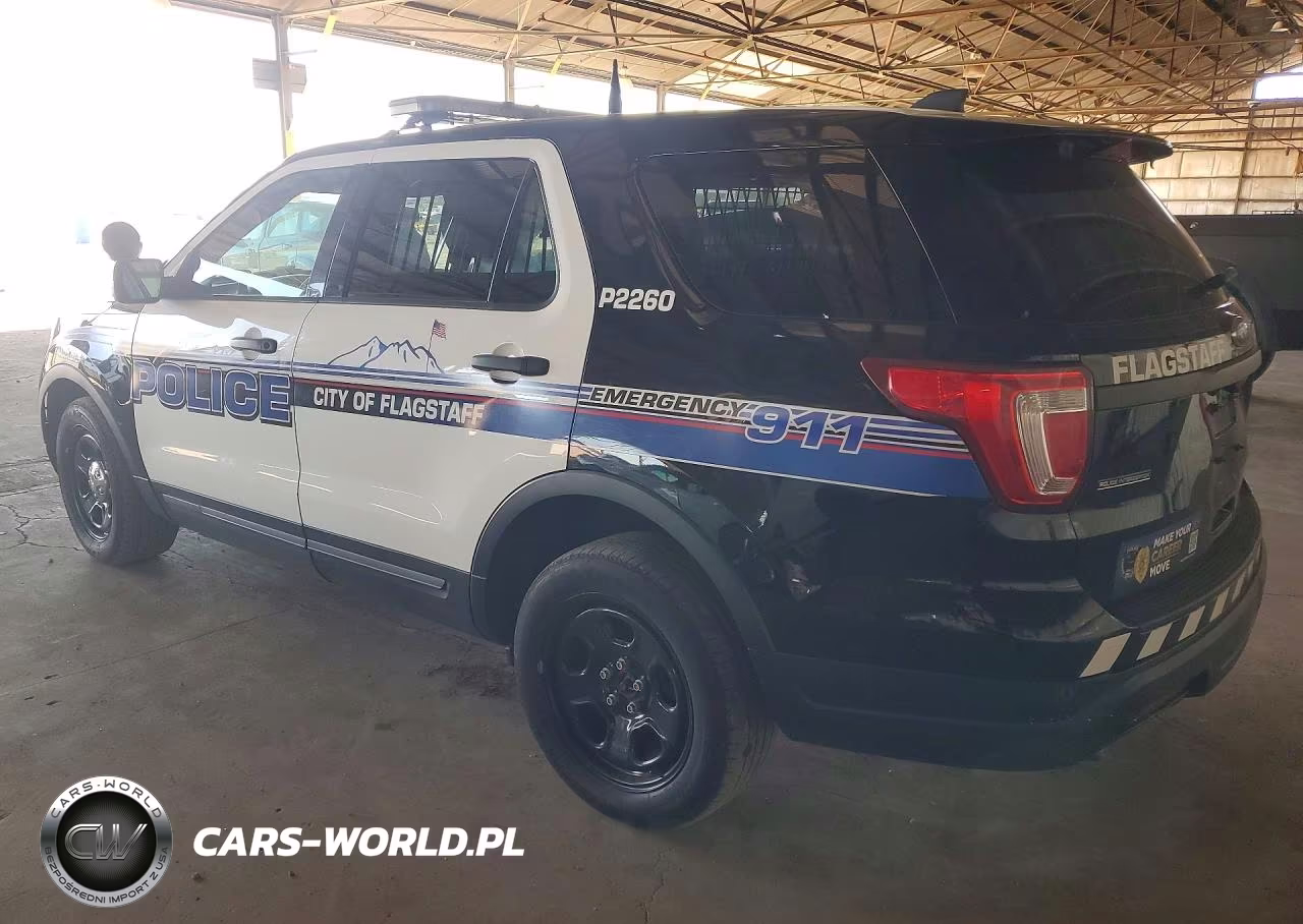 2018 Ford Explorer Police Interceptor VIN:1FM5K8AR4JGA83979 - 2
