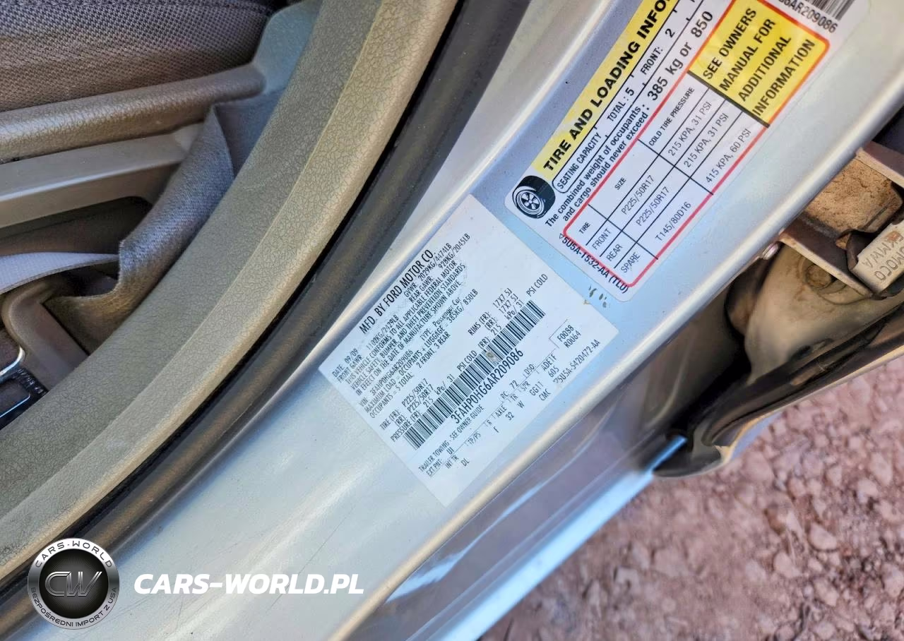2010 Ford Fusion Se VIN:3FAHP0HG6AR209086 - 13