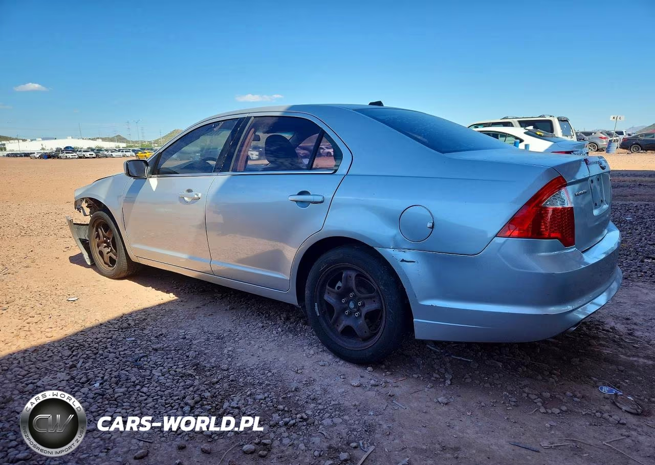 2010 Ford Fusion Se VIN:3FAHP0HG6AR209086 - 2