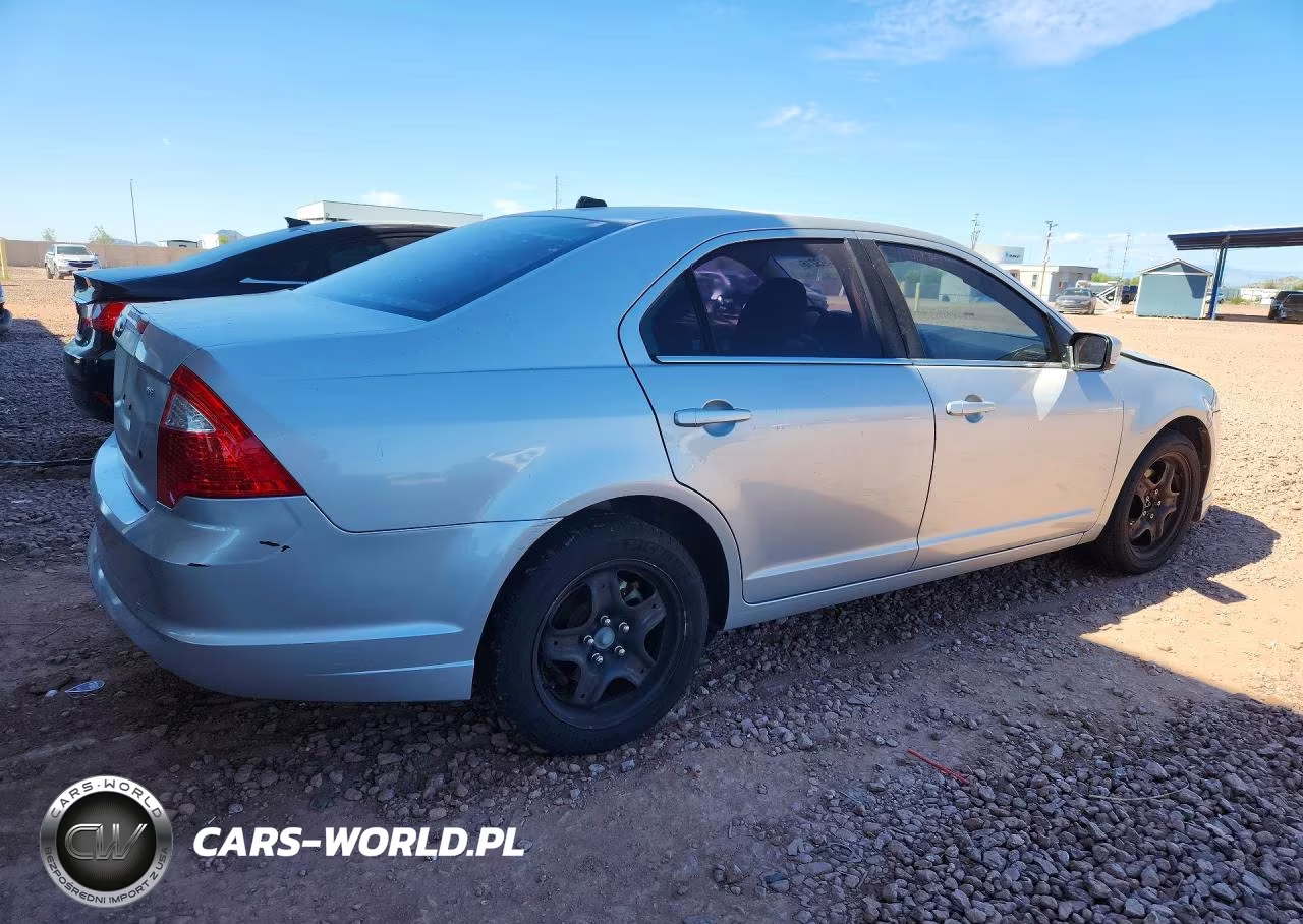 2010 Ford Fusion Se VIN:3FAHP0HG6AR209086 - 3
