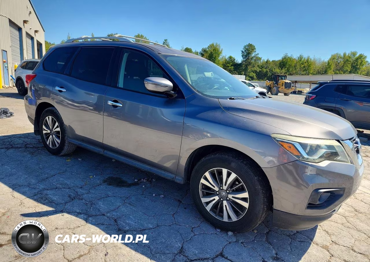 2017 Nissan Pathfinder Sv VIN:5N1DR2MN9HC676297 - 4