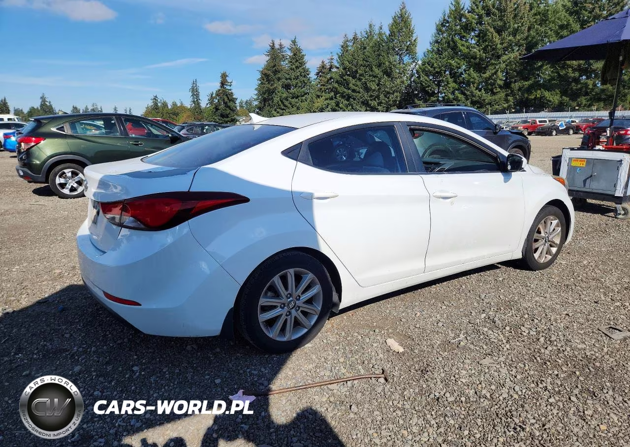 2015 Hyundai Elantra Se VIN:5NPDH4AE1FH609265 - 3