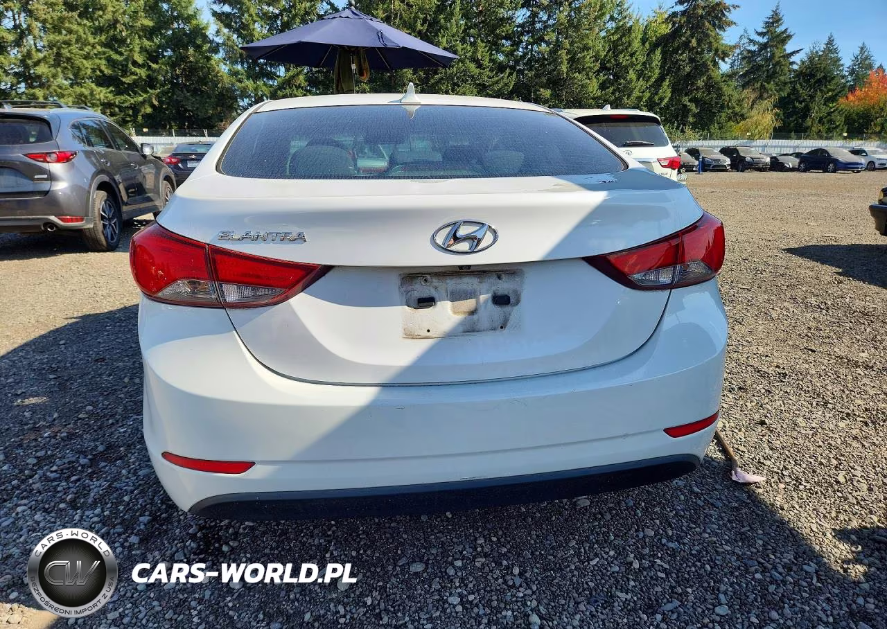 2015 Hyundai Elantra Se VIN:5NPDH4AE1FH609265 - 6