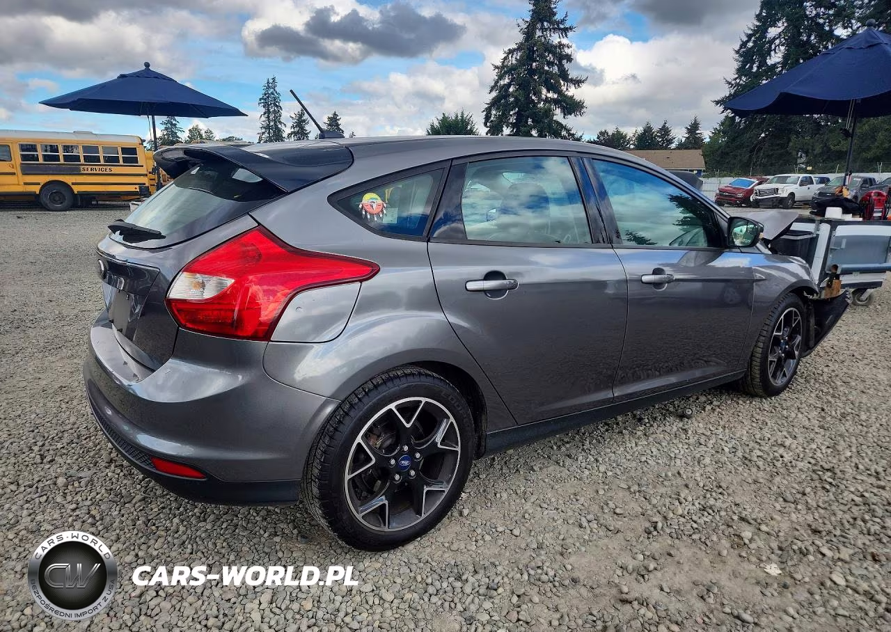 2013 Ford Focus Se VIN:1FADP3K24DL363618 - 3