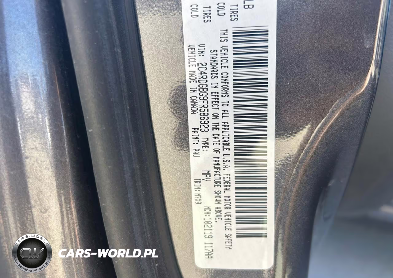 2015 Dodge Grand Caravan Se VIN:2C4RDGBG9FR586923 - 10