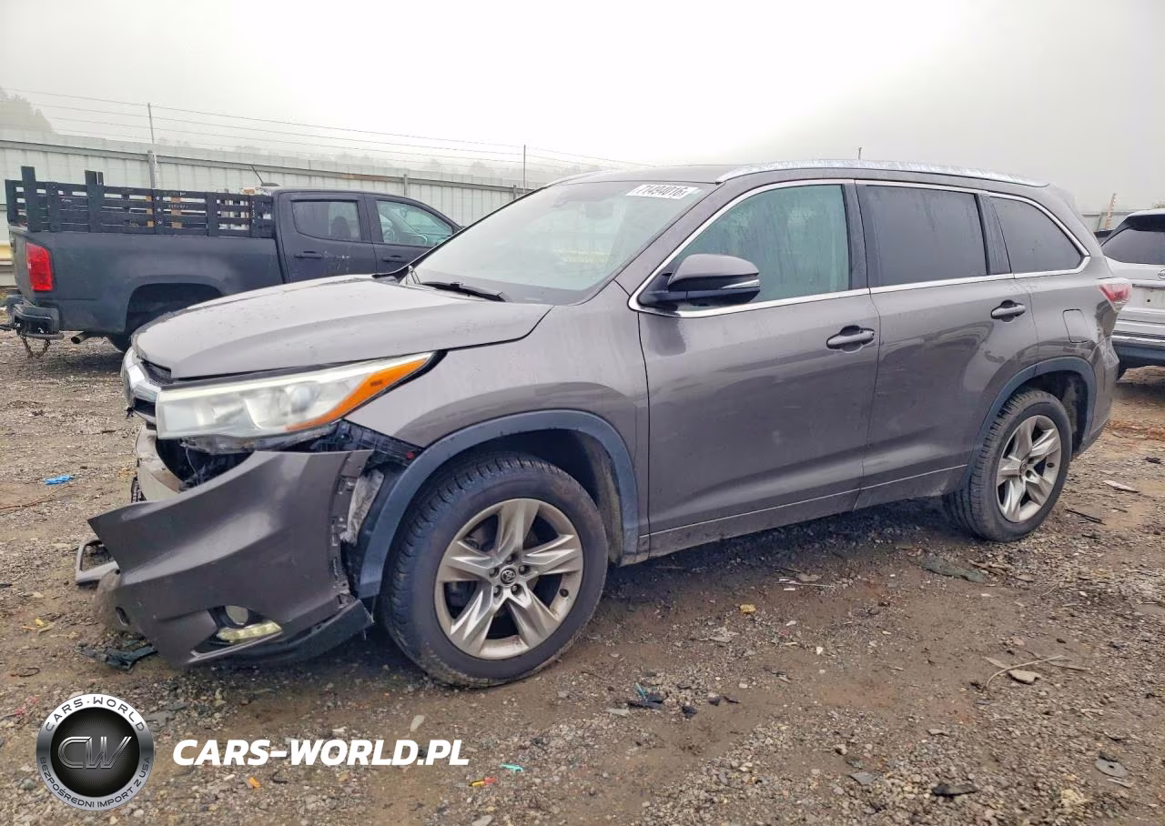 2016 Toyota Highlander Limited VIN:5TDYKRFH2GS131694 - 1