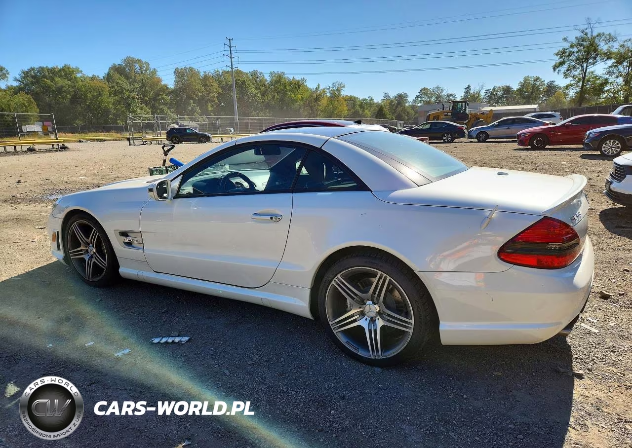 2011 Mercedes-Benz Sl 63 Amg VIN:WDBSK7AA8BF160922 - 2