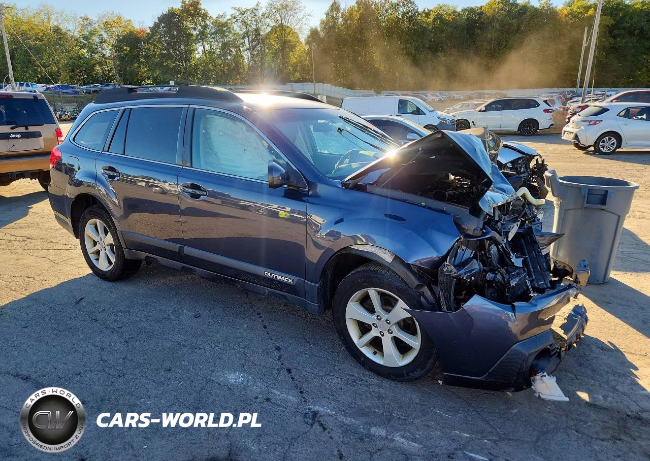 2014 Subaru Outback 2.5I Premium VIN:4S4BRBCC6E3292206 - 4