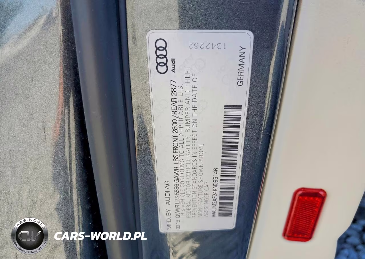 2019 Audi A6 Prestige VIN:WAUM2AF24KN096146 - 12