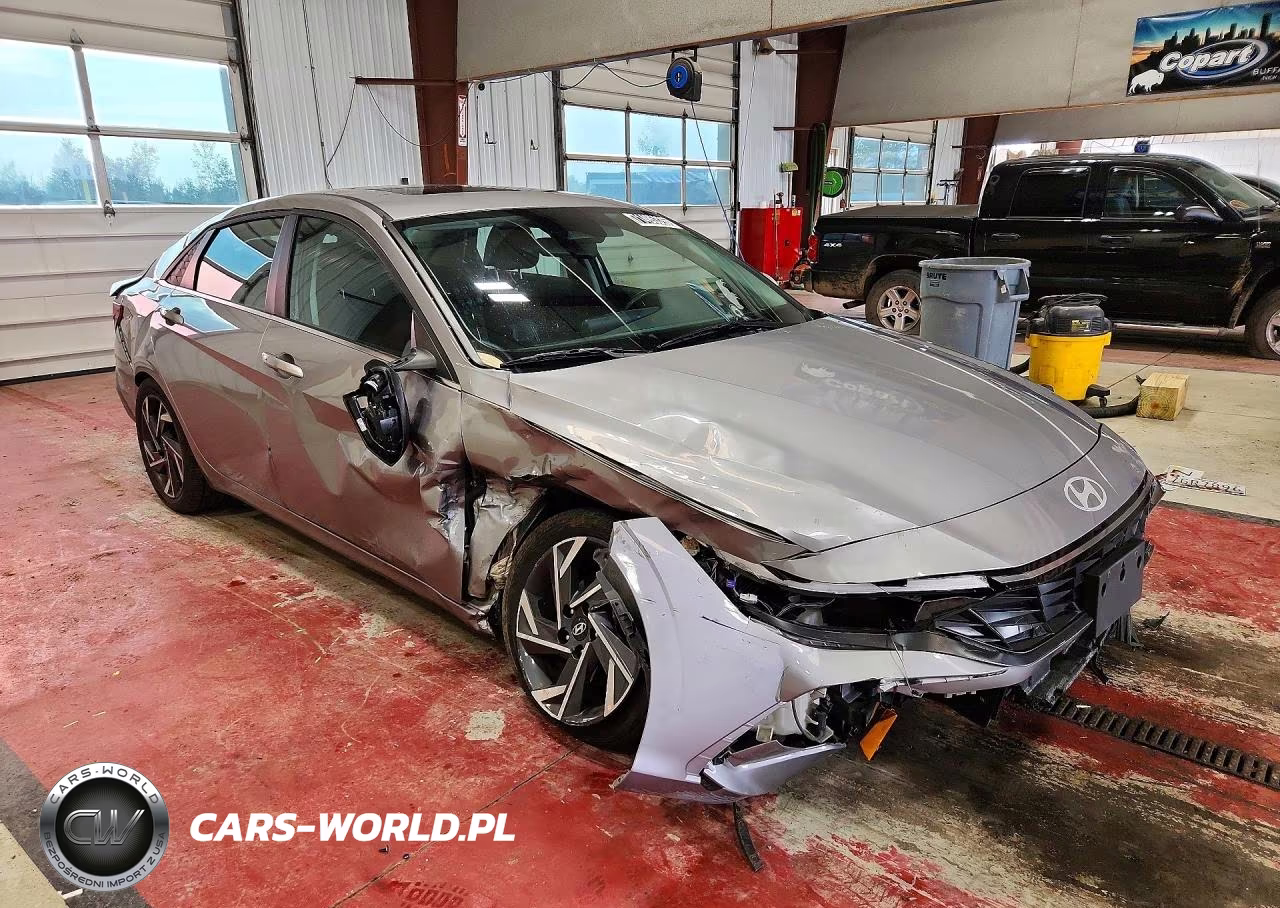2025 Hyundai Elantra Sel VIN:KMHLS4DG6SU981741 - 4