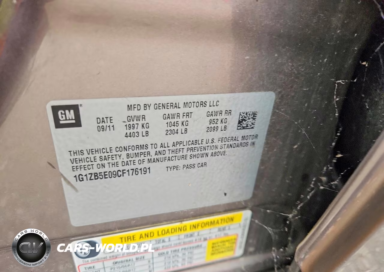 2012 Chevrolet Malibu Ls VIN:1G1ZB5E09CF176191 - 12
