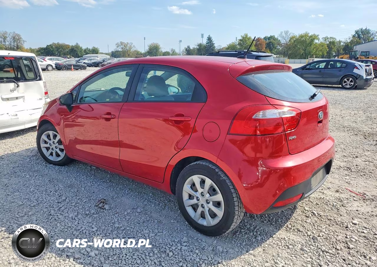 2013 Kia Rio Lx VIN:KNADM5A38D6212334 - 2