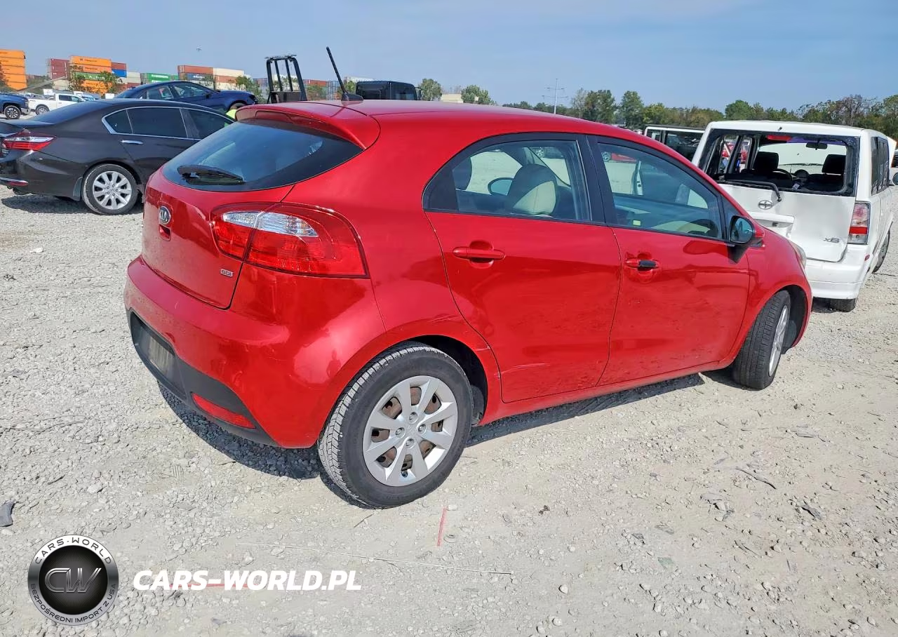 2013 Kia Rio Lx VIN:KNADM5A38D6212334 - 3