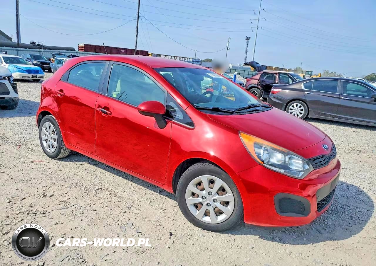 2013 Kia Rio Lx VIN:KNADM5A38D6212334 - 4