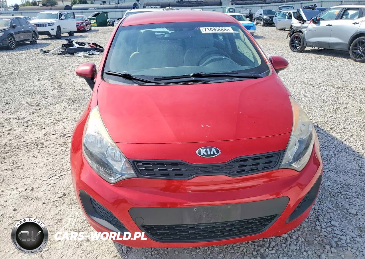 2013 Kia Rio Lx VIN:KNADM5A38D6212334 - 5