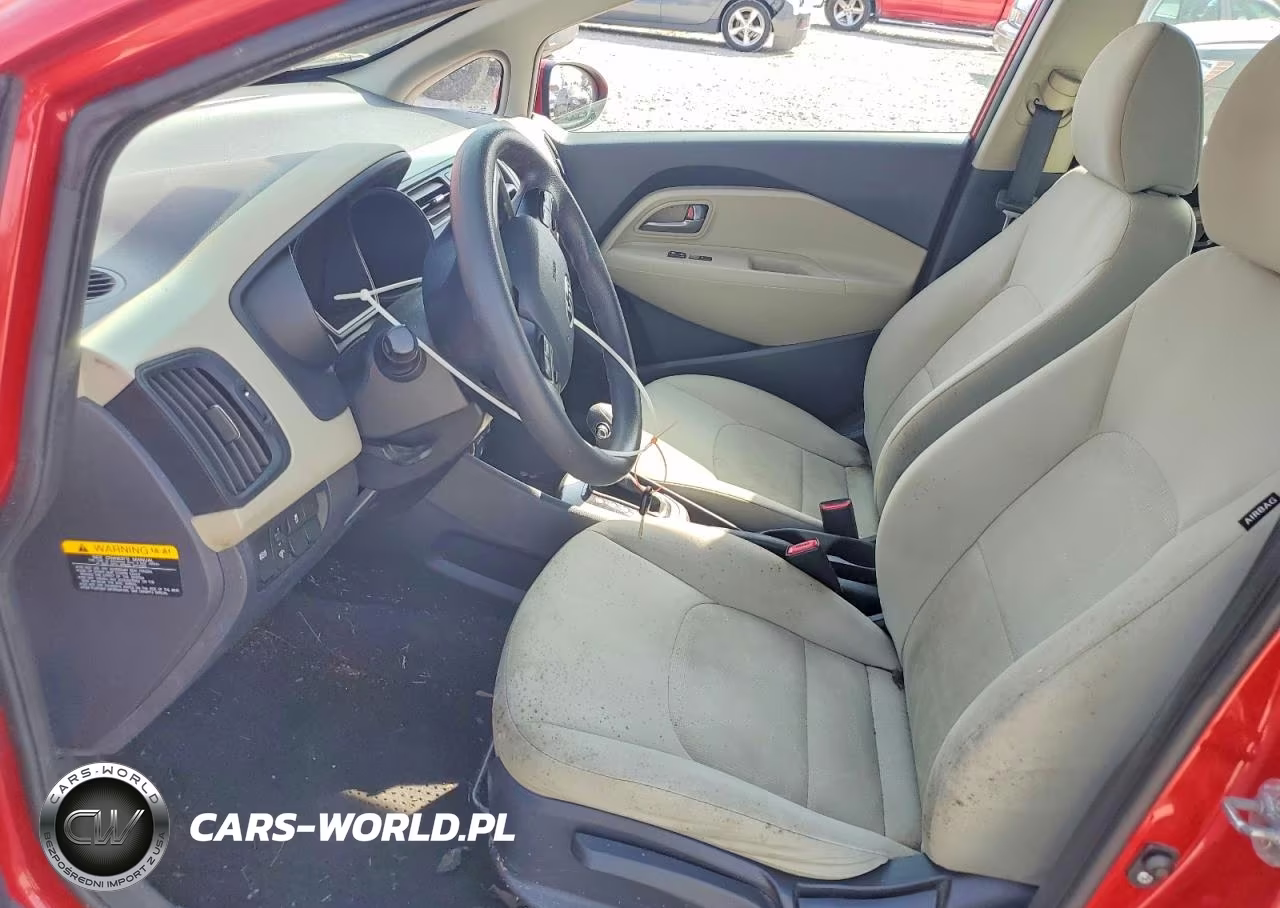 2013 Kia Rio Lx VIN:KNADM5A38D6212334 - 7