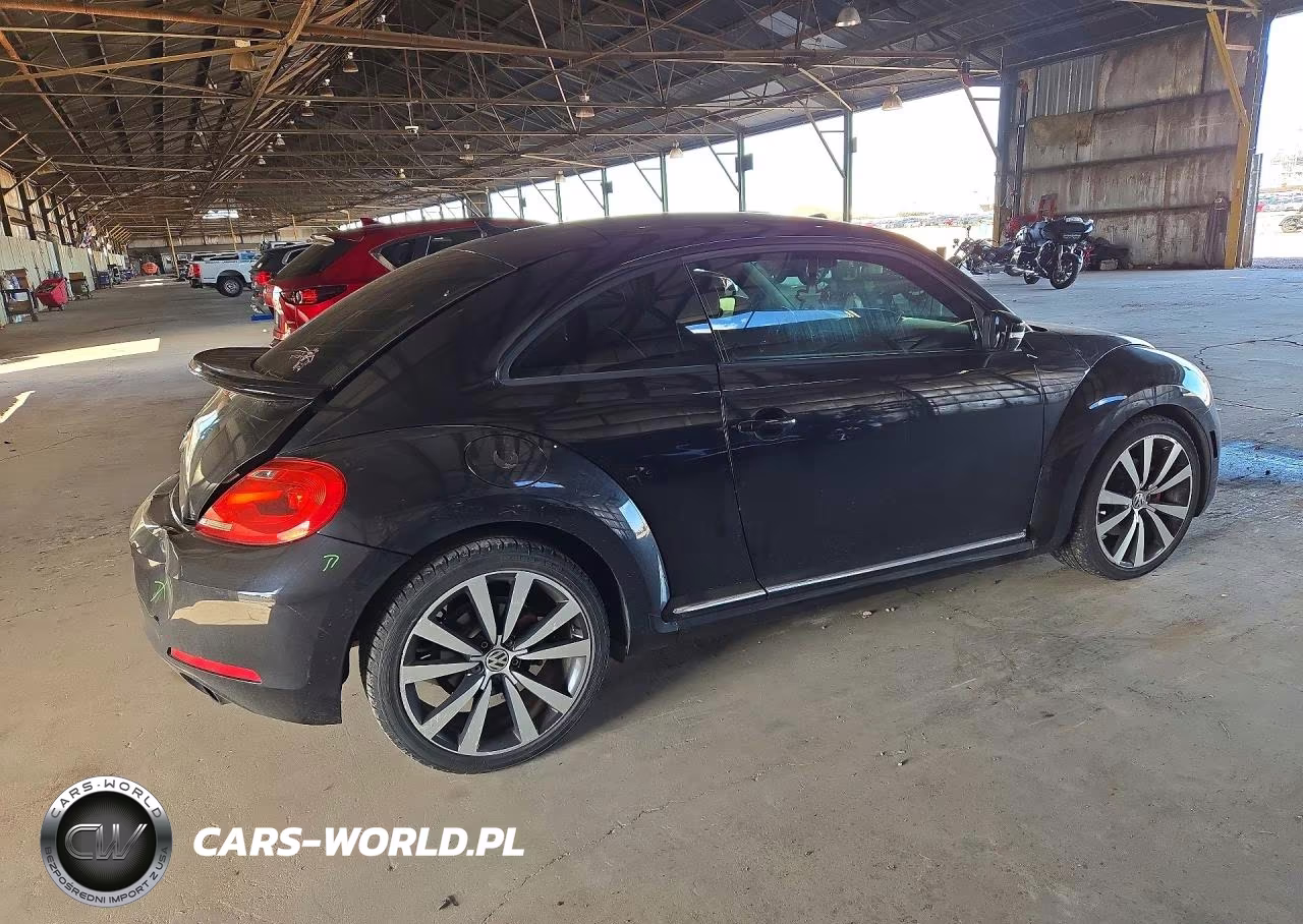 2012 Volkswagen Beetle Turbo VIN:3VWVA7AT9CM642686 - 3