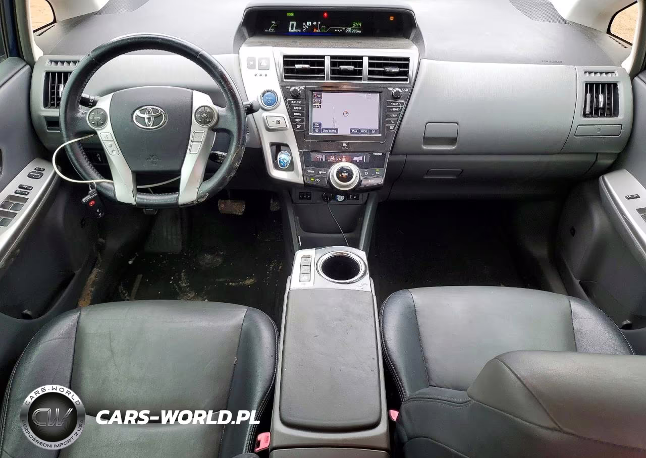 2013 Toyota Prius V Five VIN:JTDZN3EU1D3196086 - 8