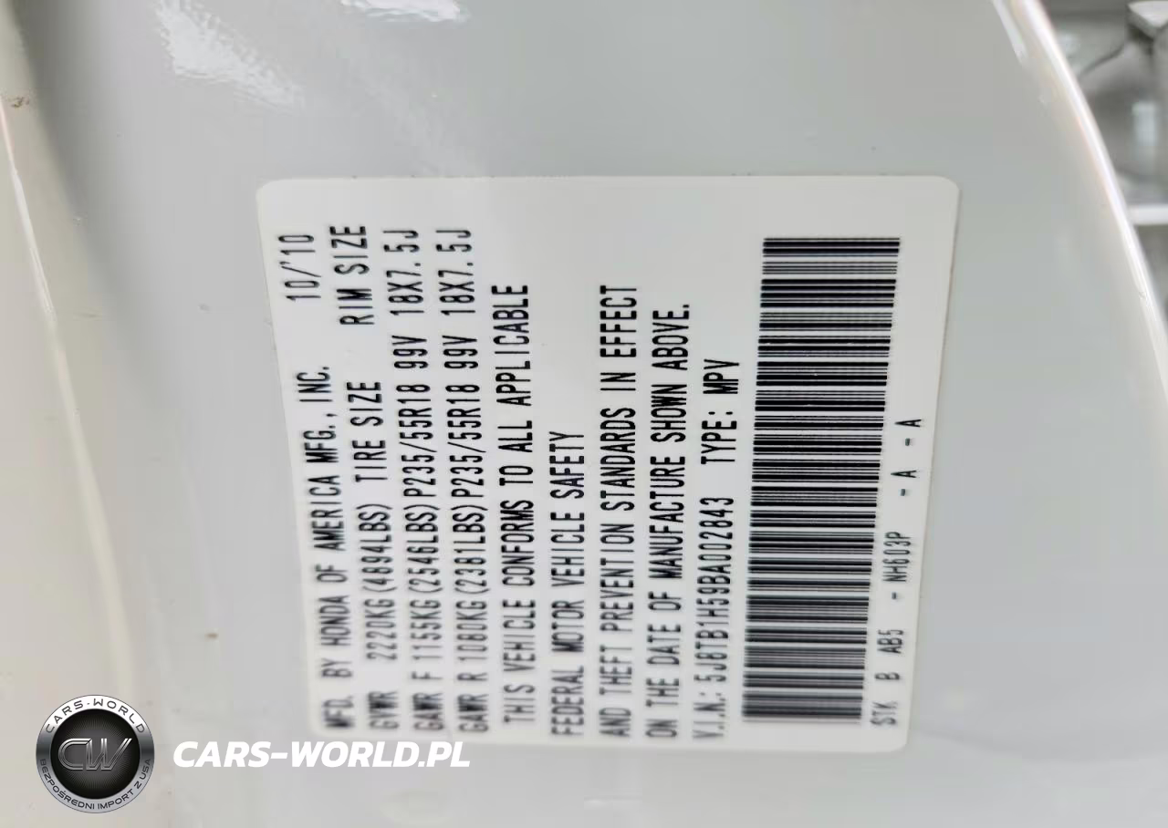 2011 Acura Rdx Technology VIN:5J8TB1H59BA002843 - 13