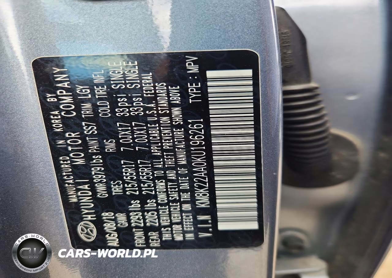 2019 Hyundai Kona Sel VIN:KM8K22AA0KU196261 - 12