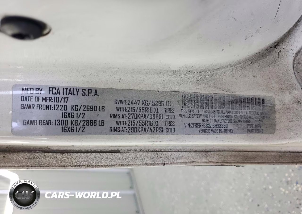 2018 Ram Promaster City Slt VIN:ZFBERFBB8J6H98880 - 13