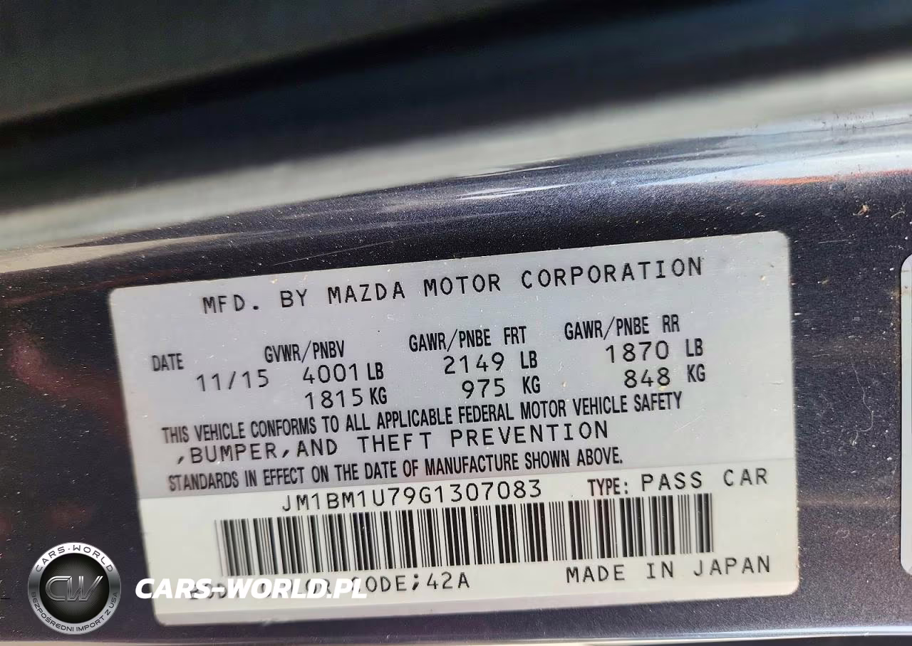 2016 Mazda 3 Sport VIN:JM1BM1U79G1307083 - 13