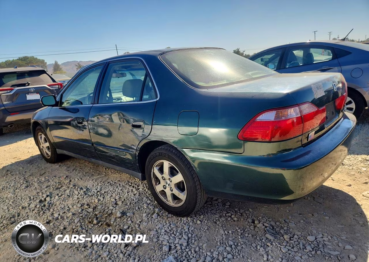 2000 Honda Accord Se VIN:JHMCG669XYC007368 - 2