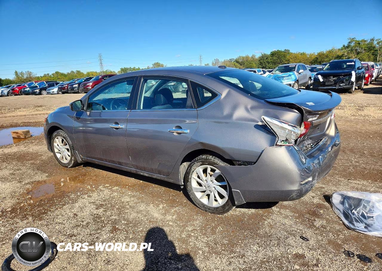 2015 Nissan Sentra Sv VIN:3N1AB7AP0FY233669 - 2