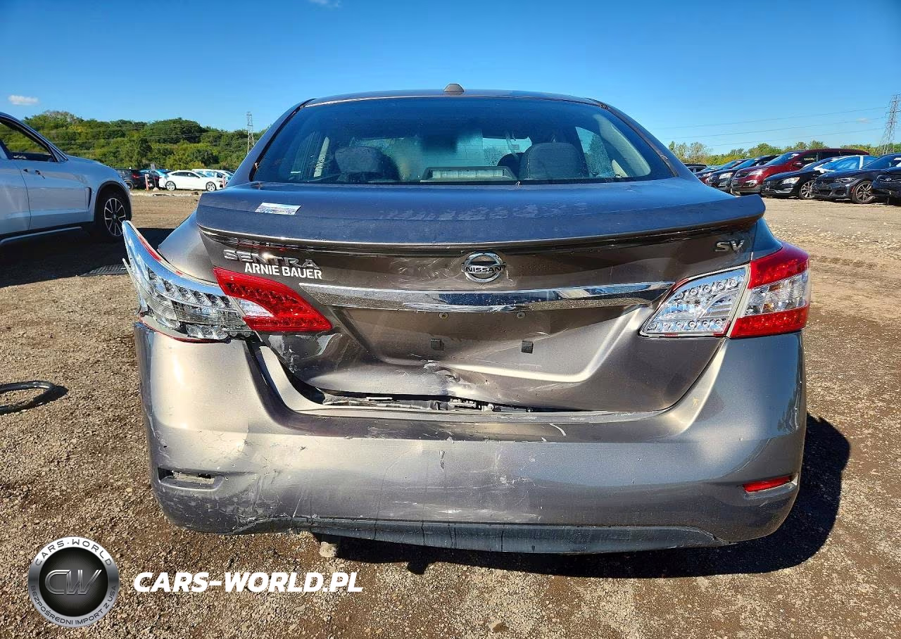 2015 Nissan Sentra Sv VIN:3N1AB7AP0FY233669 - 6