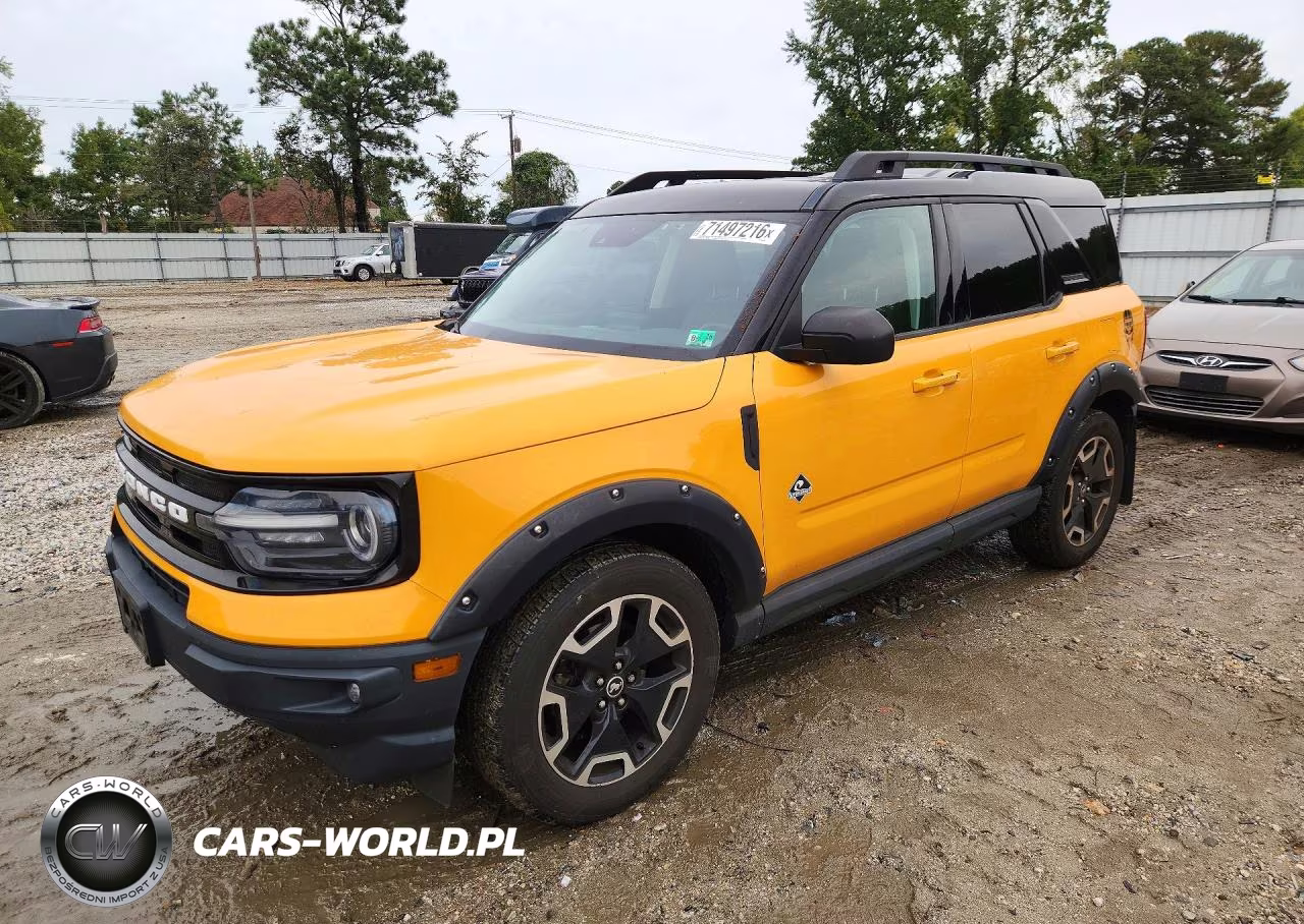 2022 Ford Bronco Sport VIN:3FMCR9C6XNRD33980 - 1