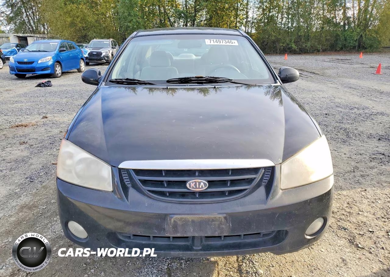 2004 Kia Spectra Lx VIN:KNAFE122445052608 - 5