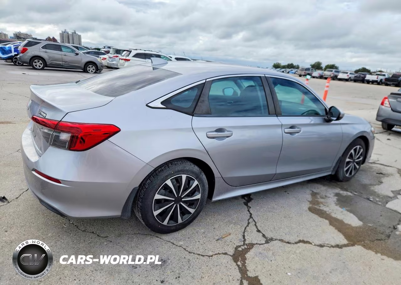 2022 Honda Civic Lx VIN:2HGFE2F23NH540334 - 3