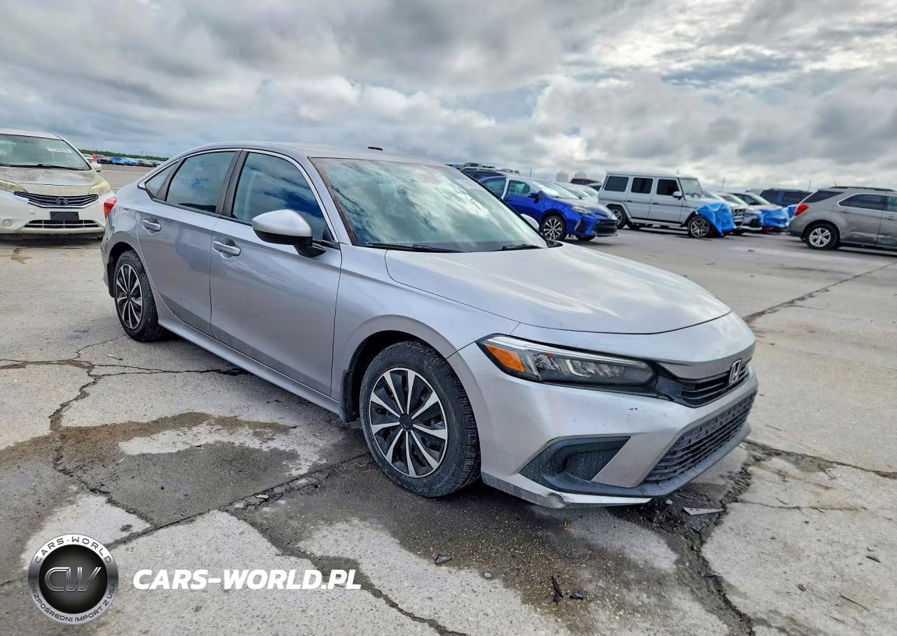 2022 Honda Civic Lx VIN:2HGFE2F23NH540334 - 4