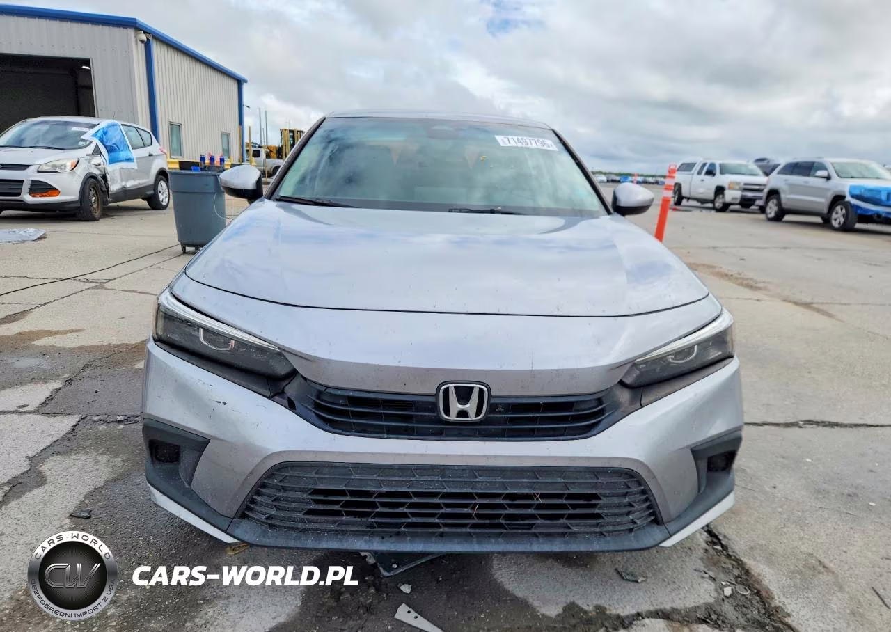 2022 Honda Civic Lx VIN:2HGFE2F23NH540334 - 5