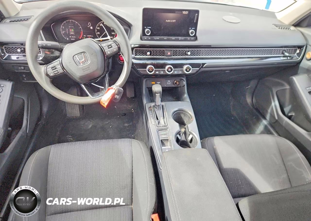 2022 Honda Civic Lx VIN:2HGFE2F23NH540334 - 8