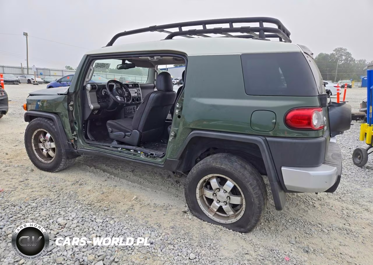 2014 Toyota Fj Cruiser Base VIN:JTEZU4BF9EK013910 - 2