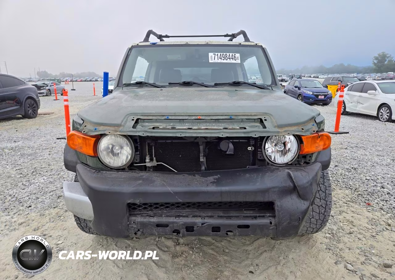 2014 Toyota Fj Cruiser Base VIN:JTEZU4BF9EK013910 - 5