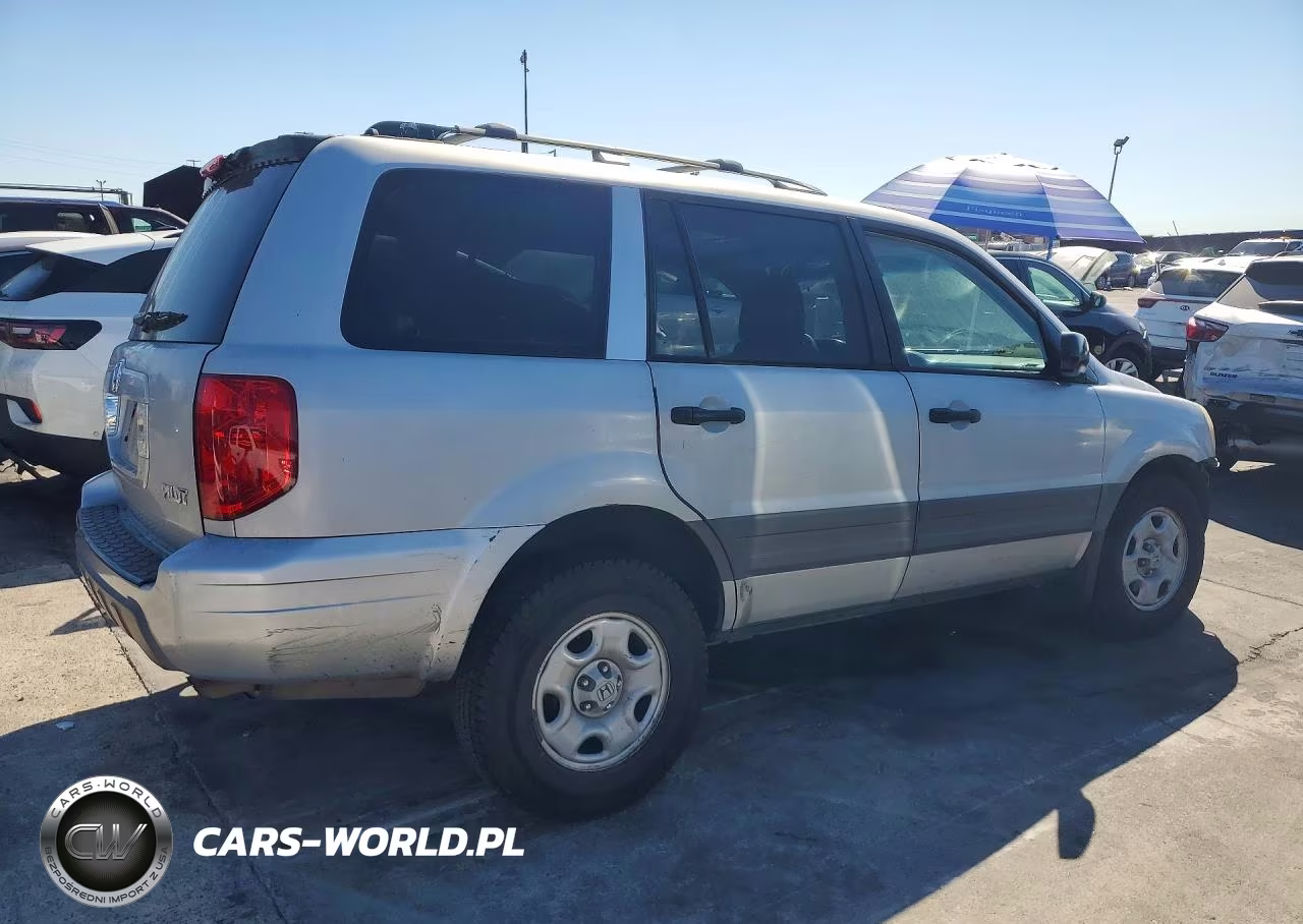 2003 Honda Pilot Lx VIN:2HKYF18143H608860 - 3