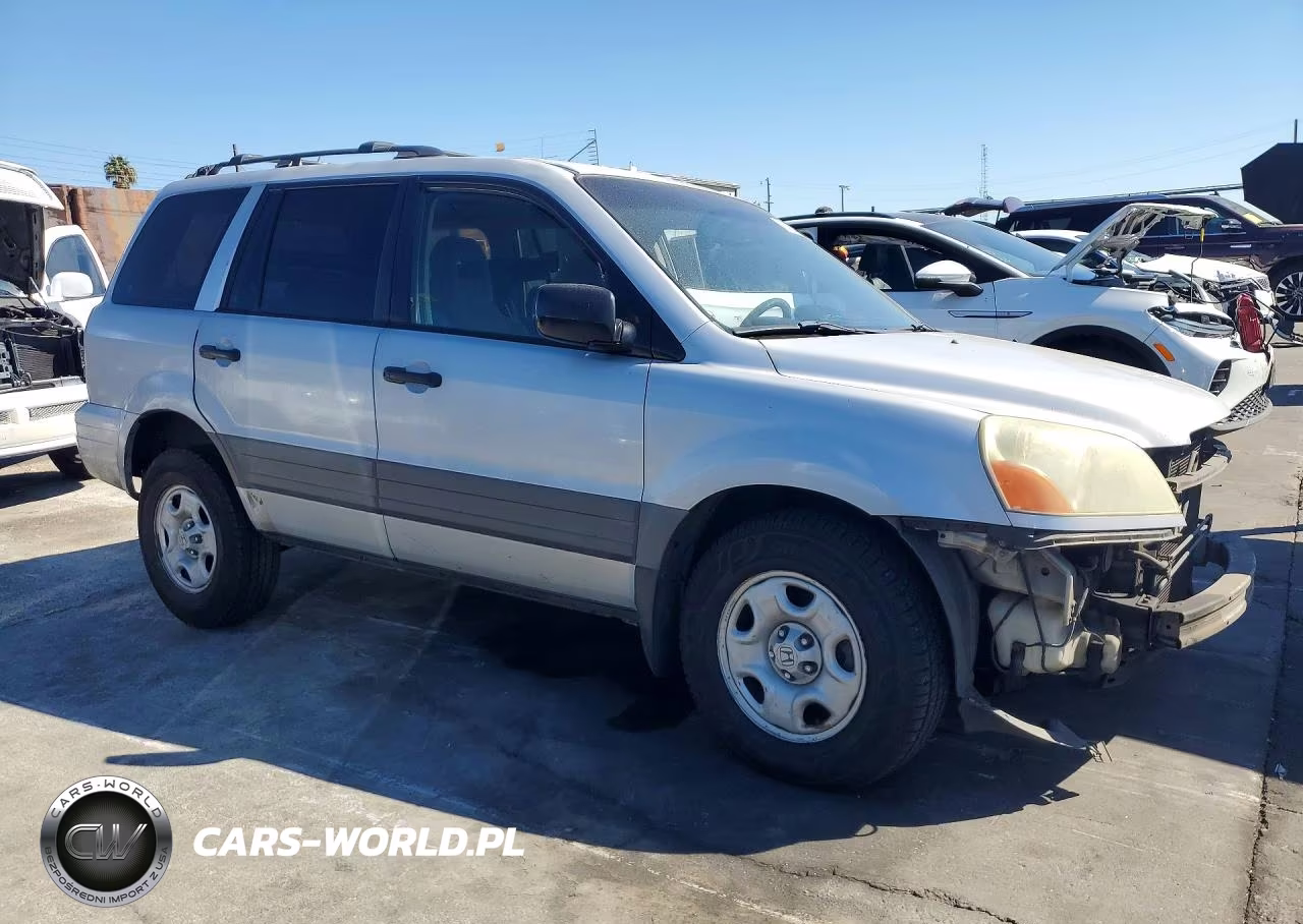 2003 Honda Pilot Lx VIN:2HKYF18143H608860 - 4