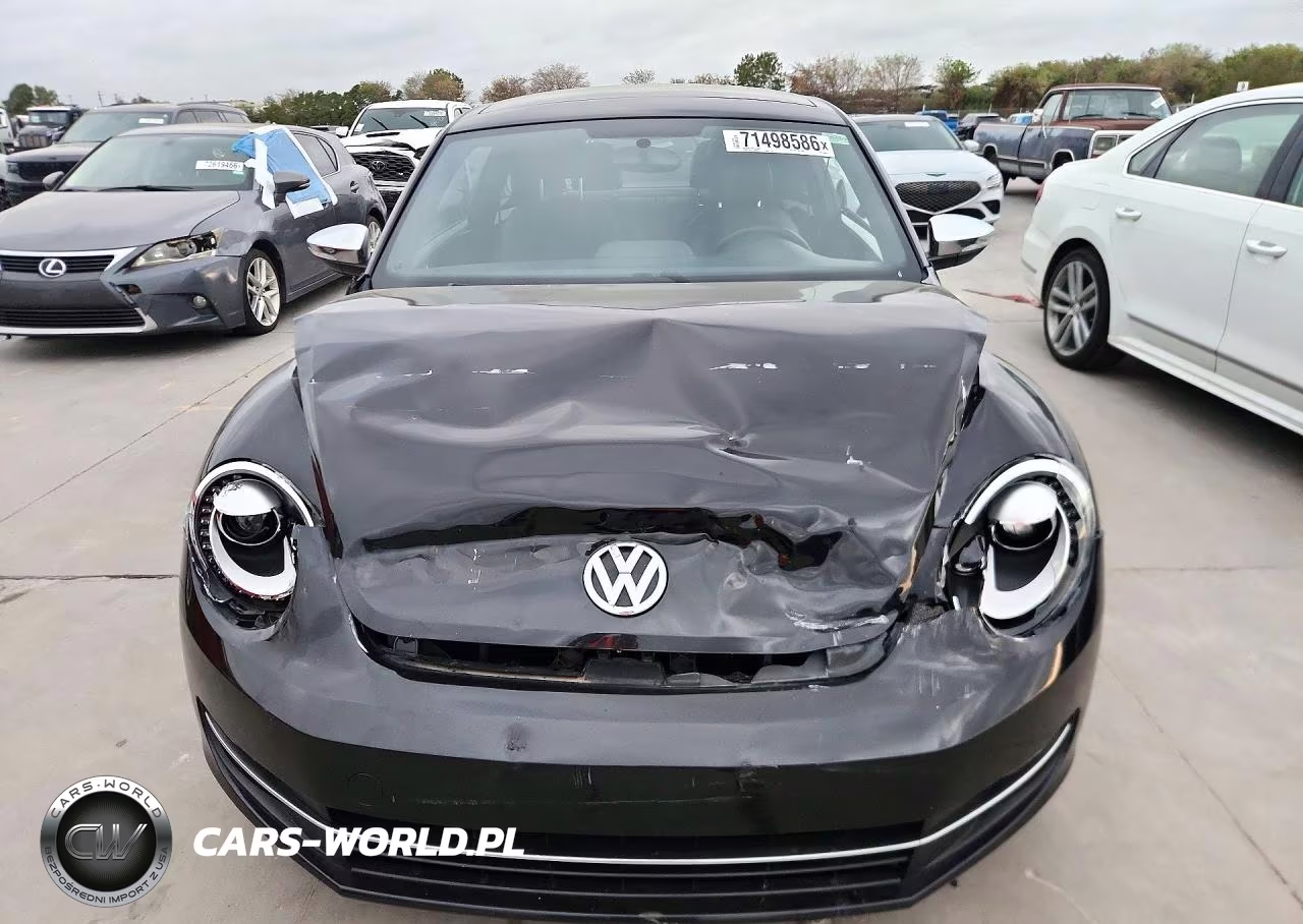 2013 Volkswagen Beetle Turbo VIN:3VWV67ATXDM635457 - 5