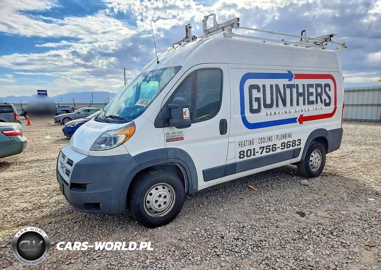 2014 Ram Promaster 2500 VIN:3C6TRVCG0EE103790 - 2