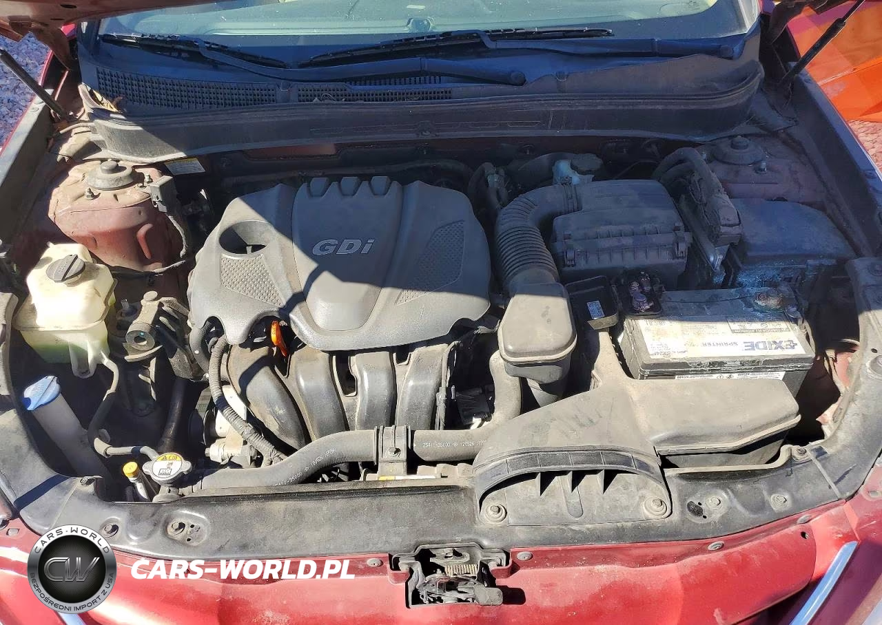 2013 Hyundai Sonata Gls VIN:5NPEB4AC5DH572058 - 11