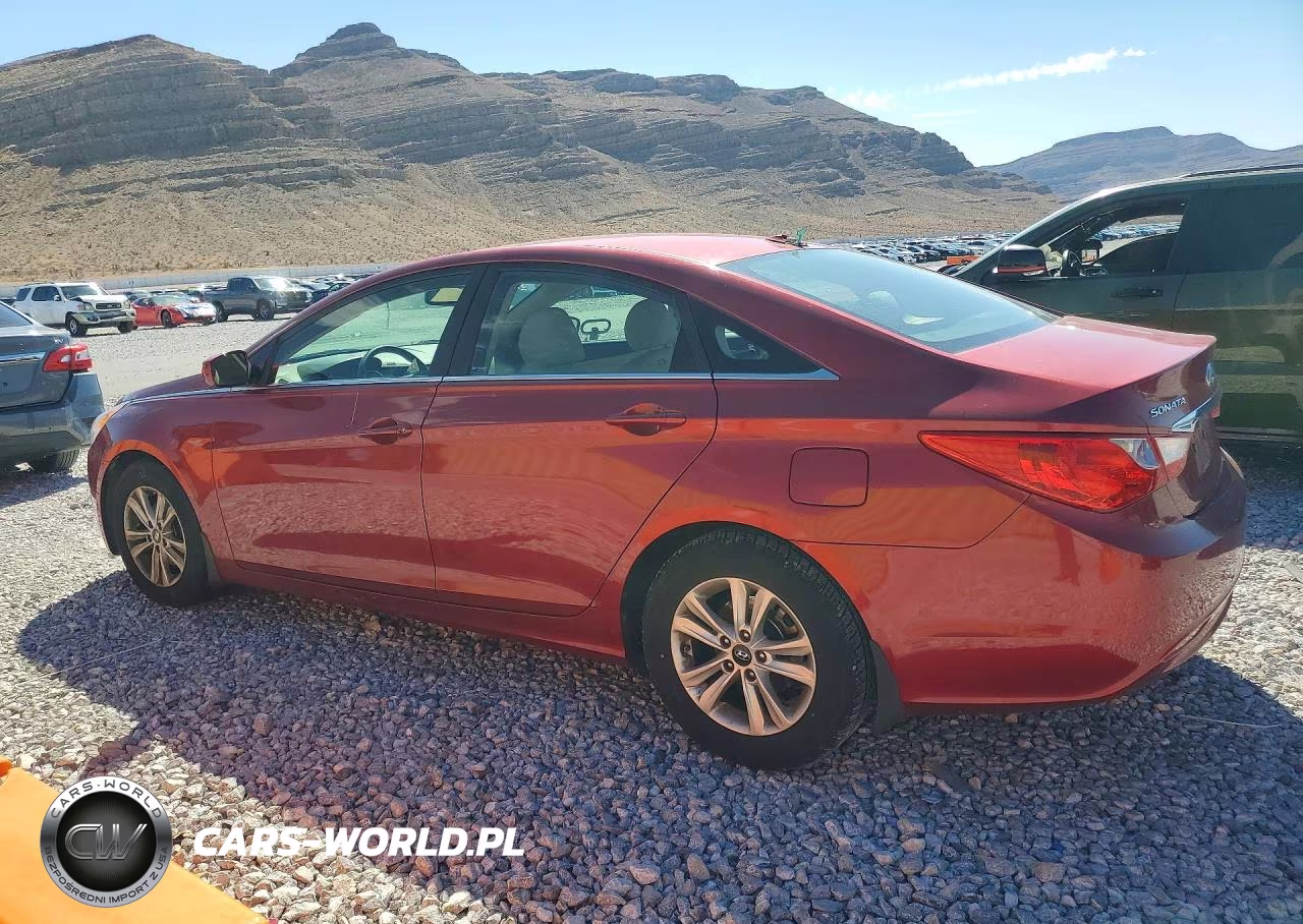 2013 Hyundai Sonata Gls VIN:5NPEB4AC5DH572058 - 2