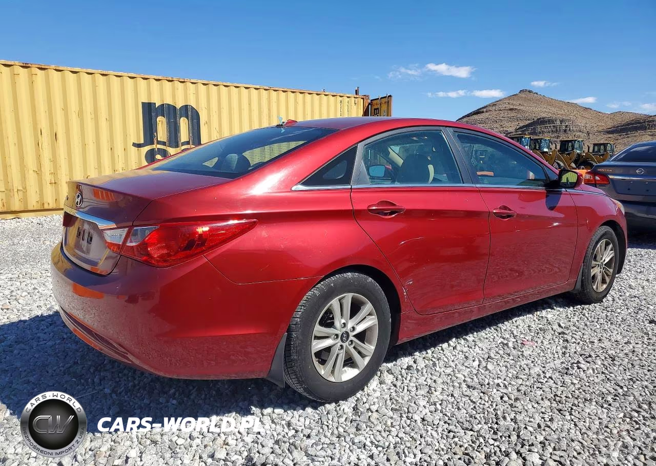 2013 Hyundai Sonata Gls VIN:5NPEB4AC5DH572058 - 3