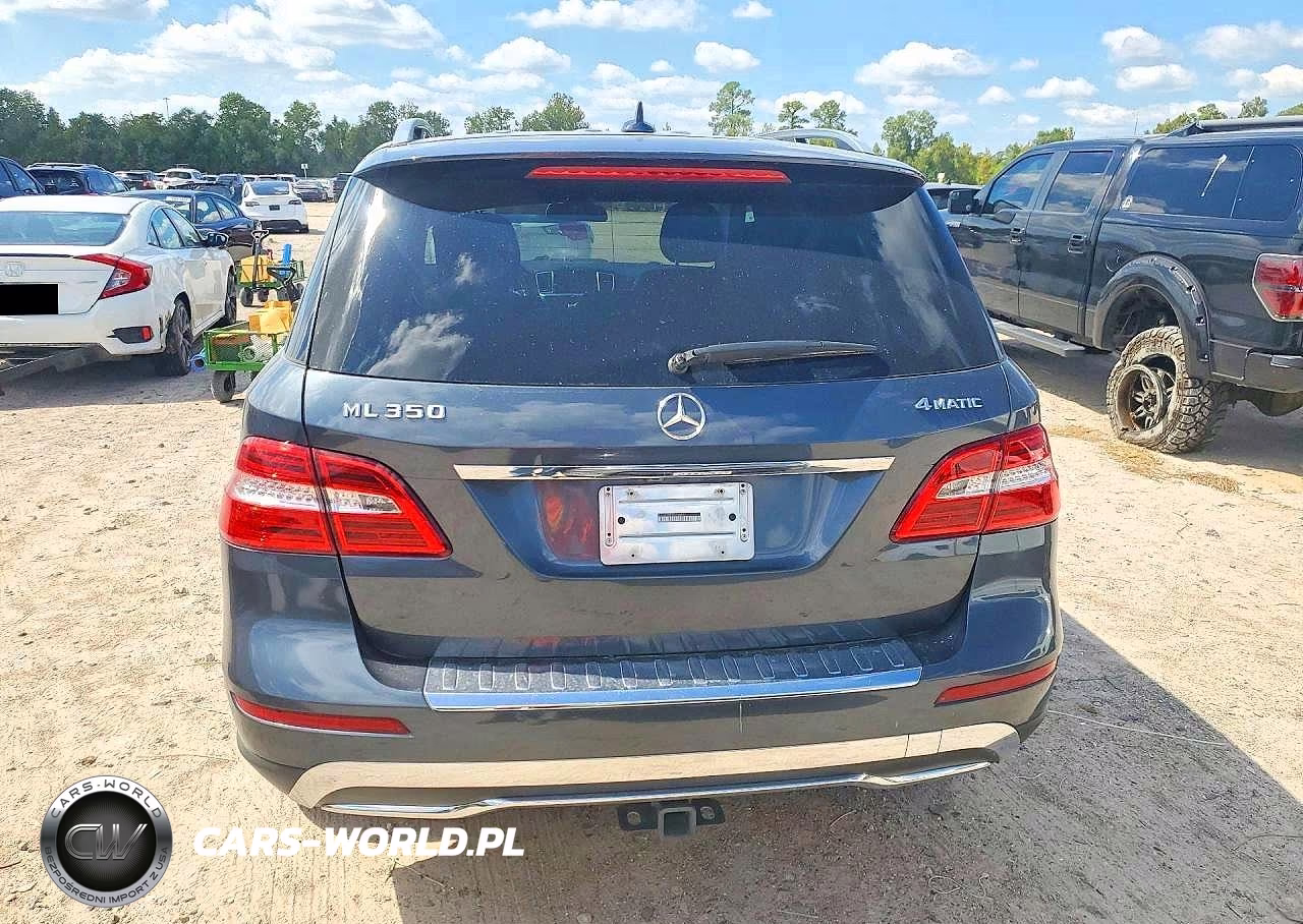 2014 Mercedes-Benz Ml 350 4Ma VIN:4JGDA5HB3EA360927 - 6