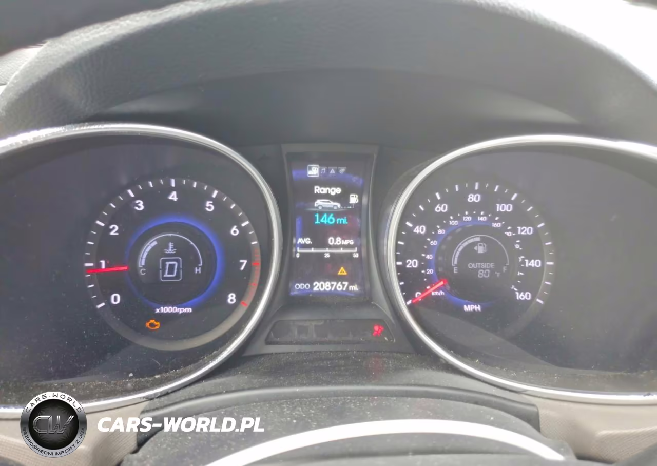 2013 Hyundai Santa Fe Sport 2.0T VIN:5XYZU3LA1DG122853 - 9