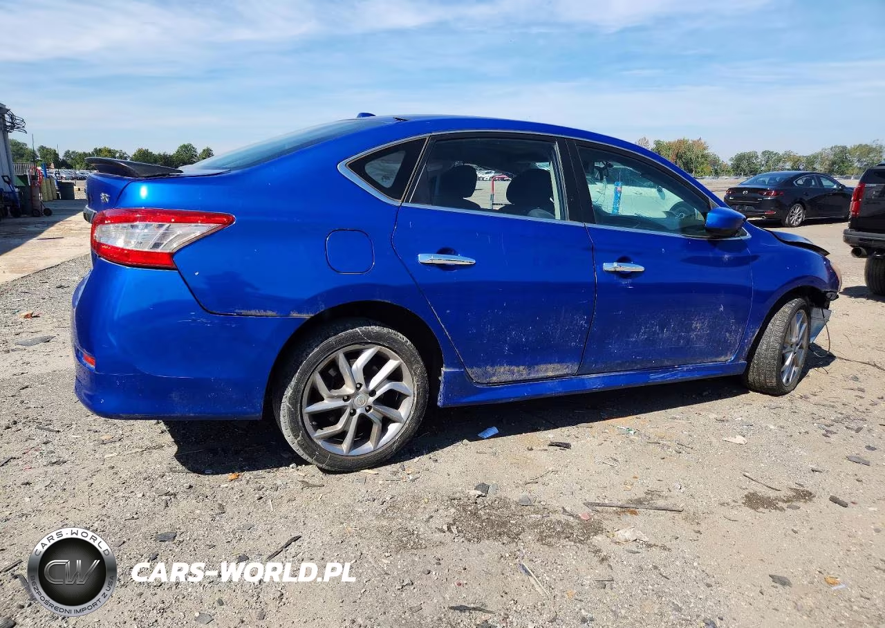 2014 Nissan Sentra Sr VIN:3N1AB7AP3EL646312 - 3